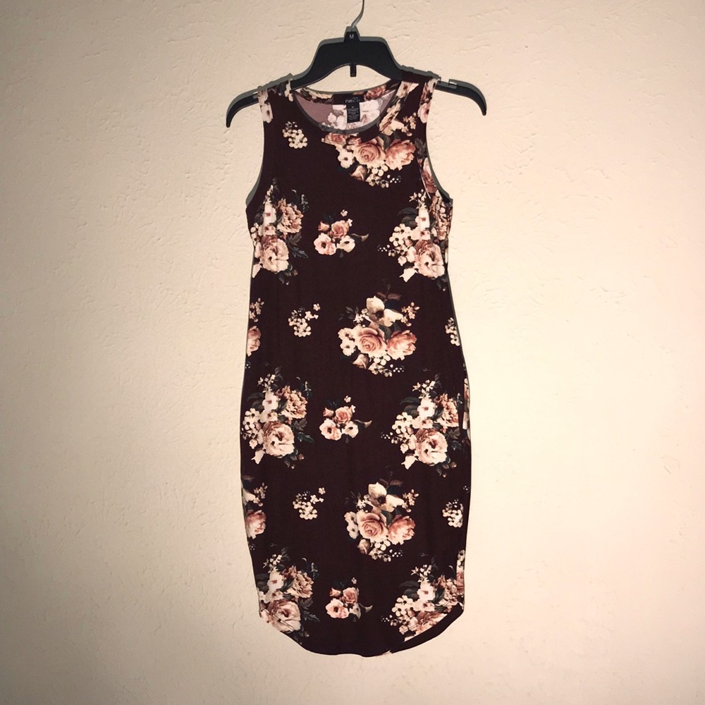 Medium Spandex Floral Dress